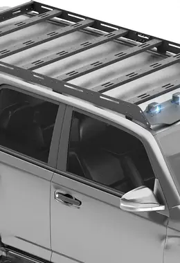 Full Length Roof Rack Cargo Basket