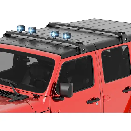 Roof Rack Cross Bars with 4 x LED Lights
